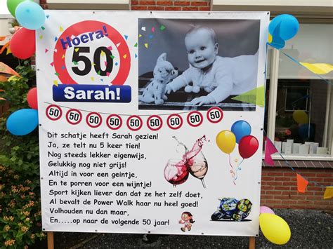 spandoek tekst 50 jaar|Spandoek teksten voor de 50 jarige Abraham of Sarah